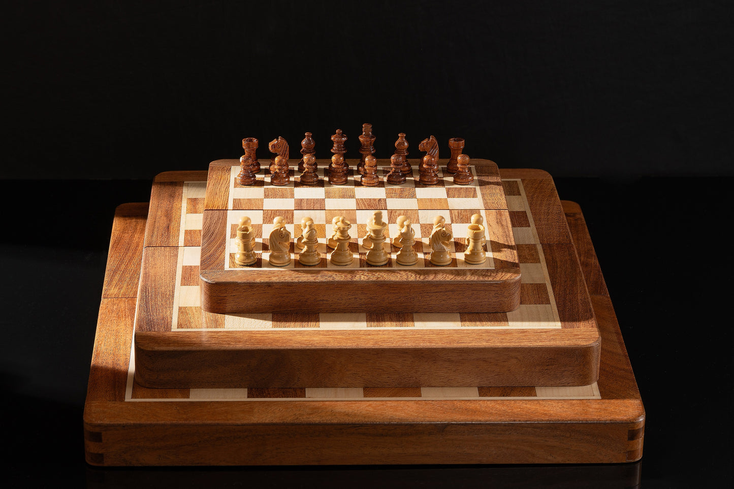WOODINI Magnetiskt Schackspel | 18cm