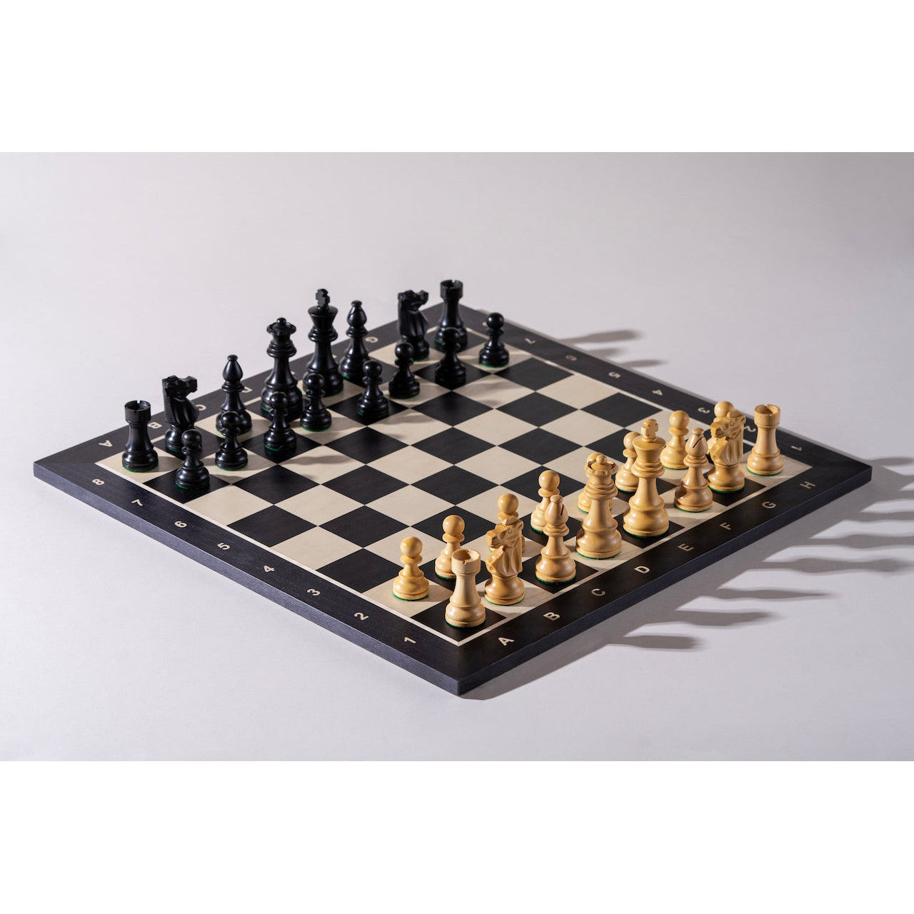 Schackpjäser FRENCH STAUNTON BLACK