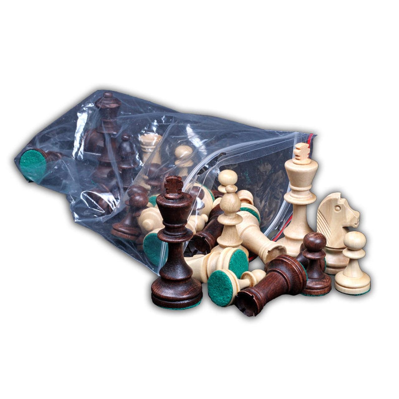 Shakkinappulat STAUNTON STANDARD | Valkopyökki-TiberianChess.fi