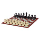 Rullbart Schackbräde med Staunton Schackpjäser | 45 cm