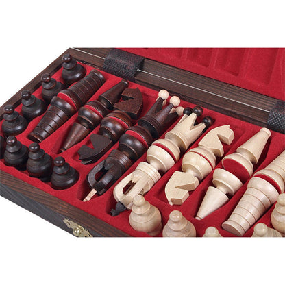 ROYAL RED Vikbart Schackspel | 31 cm