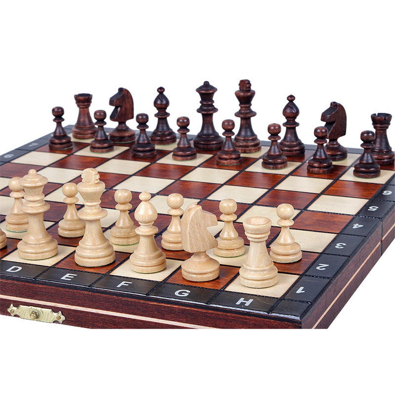 RUST Shakkipeli | 27cm-Matkashakki-TiberianChess.fi