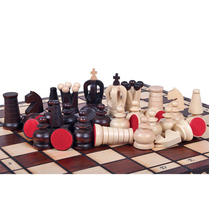 ROYAL RED Vikbart Schackspel | 31 cm