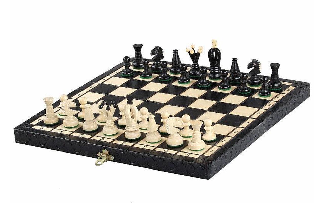 KING'S BLACK Vikbart Schackspel