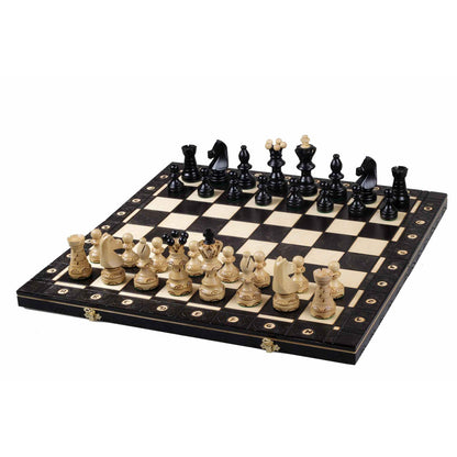 BLACK AMBASSADOR Chess Set | 55cm