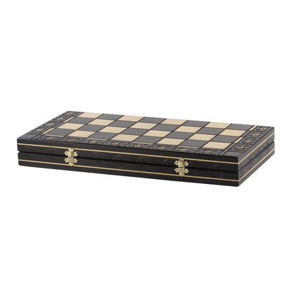 BLACK CONSUL Chess Set | 55cm