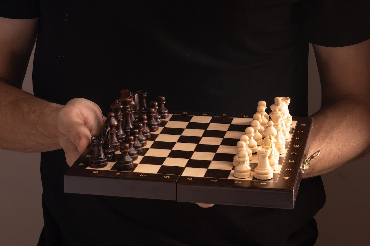 CLUB Magnetiskt Vikbart Schackspel | 20 cm
