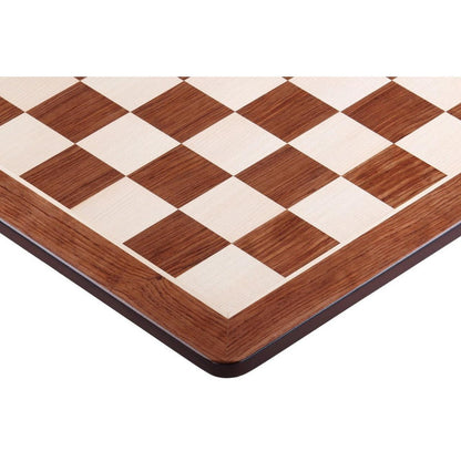 Shakkilauta ROUNDED & GERMAN STAUNTON Shakkinappulat-Puinen Shakkilauta ja Nappulat-TiberianChess.fi