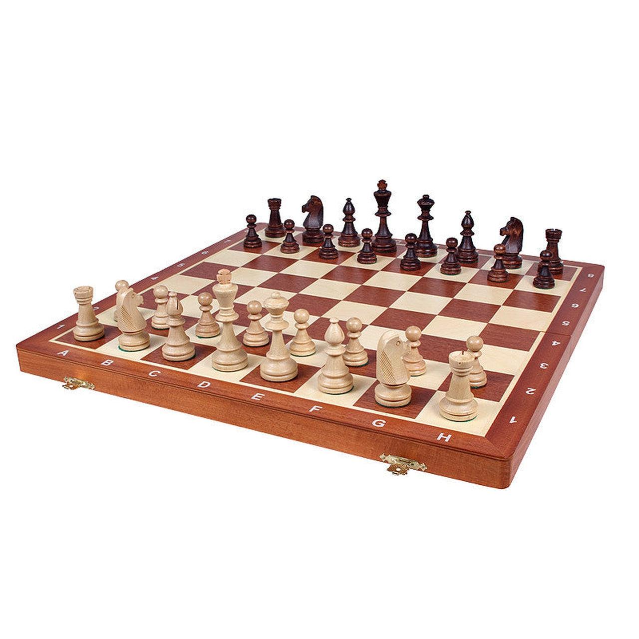 Chessboard: Mahogany Standard, 55 mm